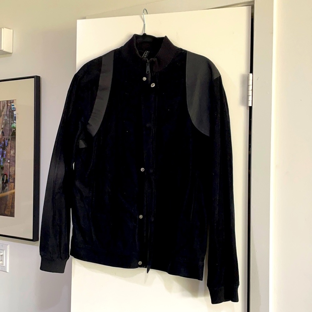 Black Scale Varsity Jacket